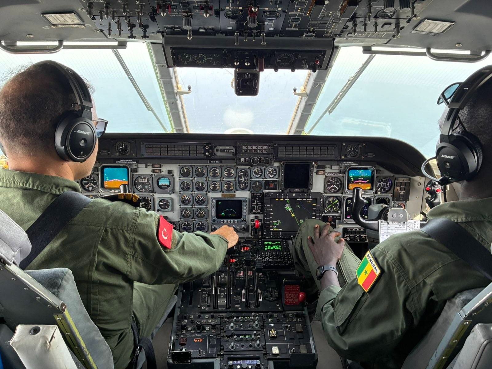 Türk ve Senegal Deniz Kuvvetlerinden Ortak Eğitim Uçuşu