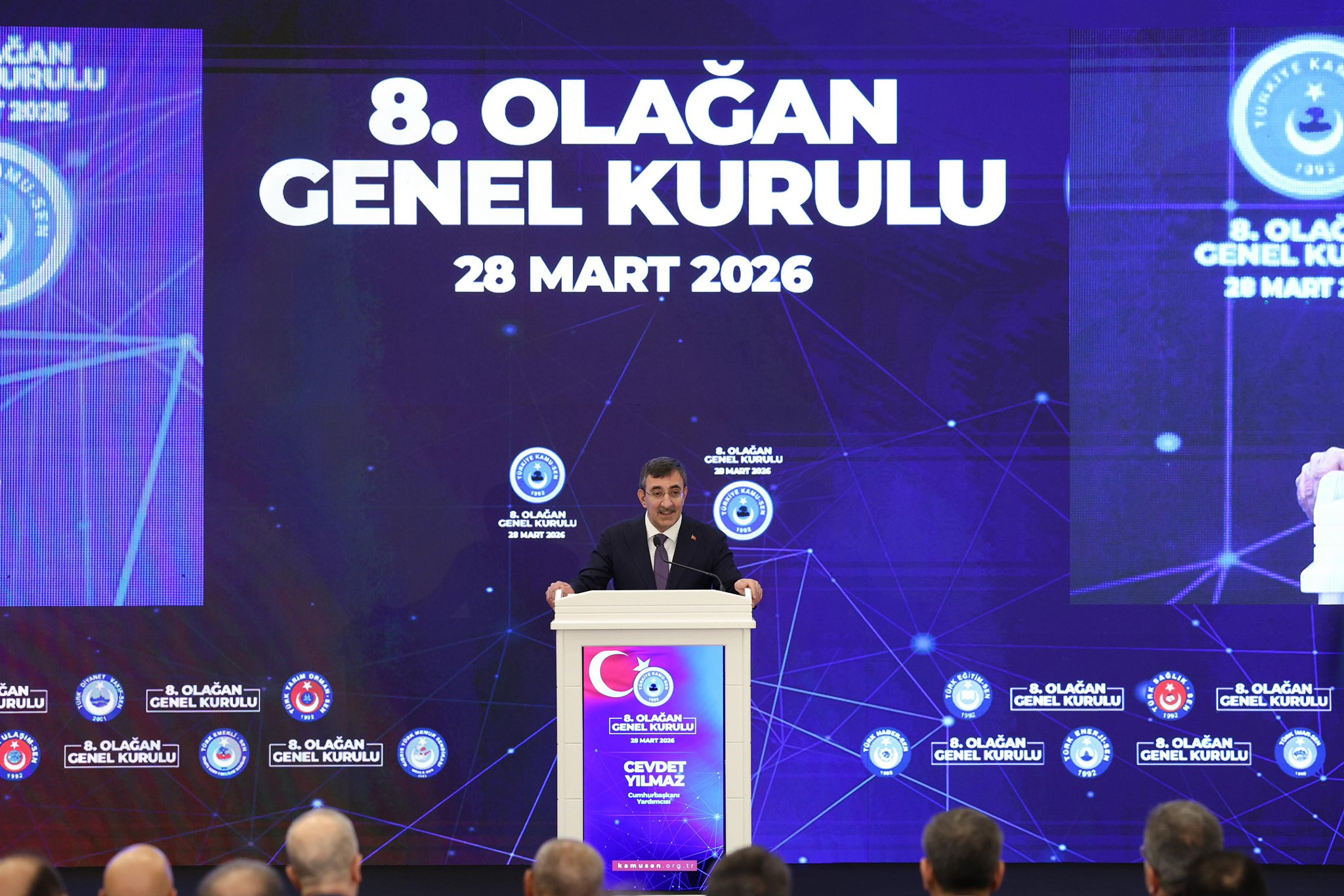 Türkiye Kamu-Sen 8. Olağan Genel Kurulu Gerçekleştirildi