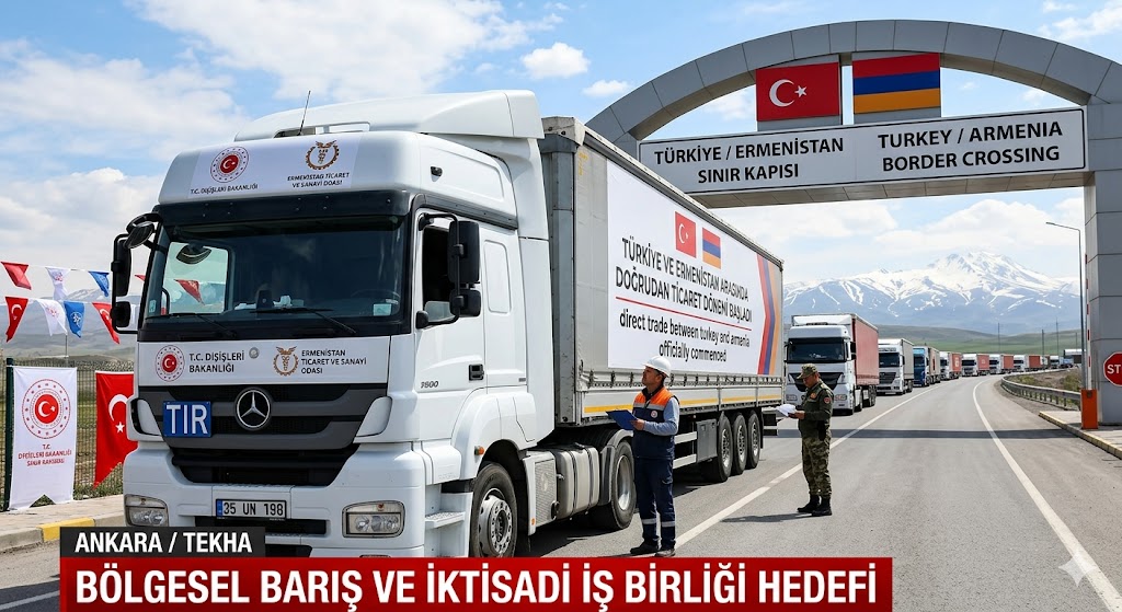 Türkiye ve Ermenistan Arasında Doğrudan Ticaret Dönemi Başladı