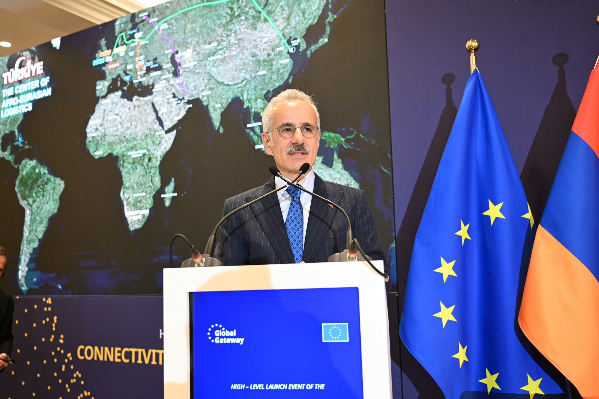 Ulaştırma Ve Altyapı Bakanı Uraloğlu Brüksel’de Konuştu: Orta Koridor Avrupa İçin Stratejik Bir Gerekliliktir