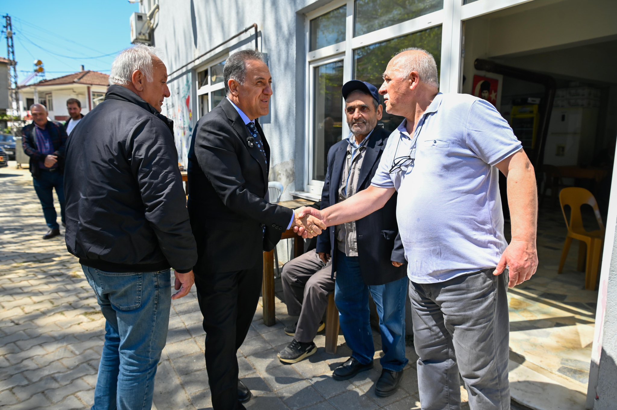 Vali Ahmet Hamdi Usta Şenköy Sakinleriyle Buluştu