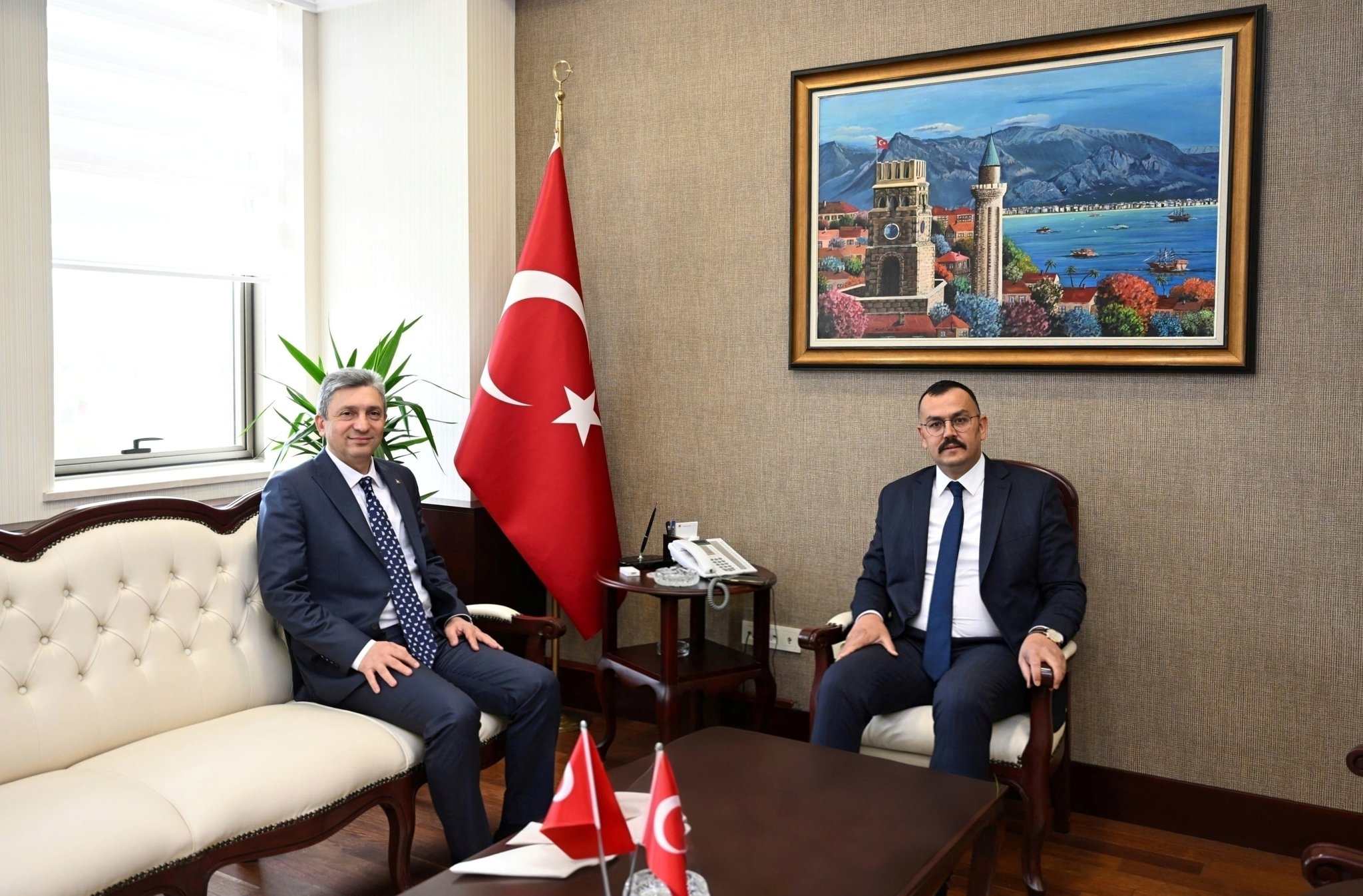 Vali Hulusi Şahin’den Cumhuriyet Başsavcısı Fatih Kocaman’a Hayırlı Olsun Ziyareti