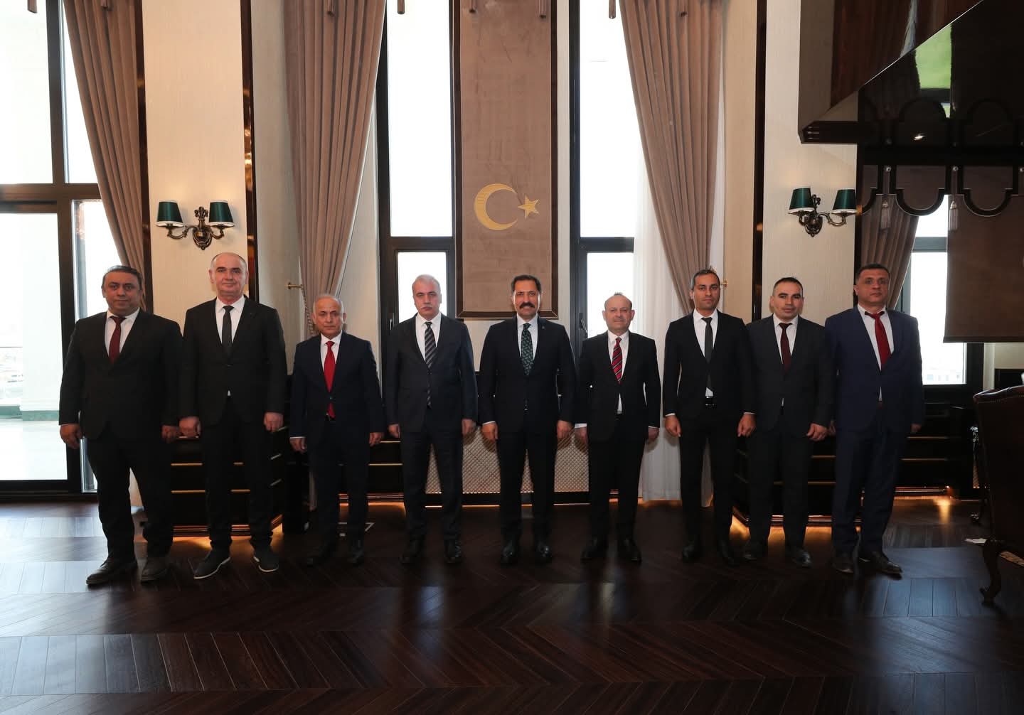 Vali Masatlı Vergi Çalışanlarını Kabul Etti