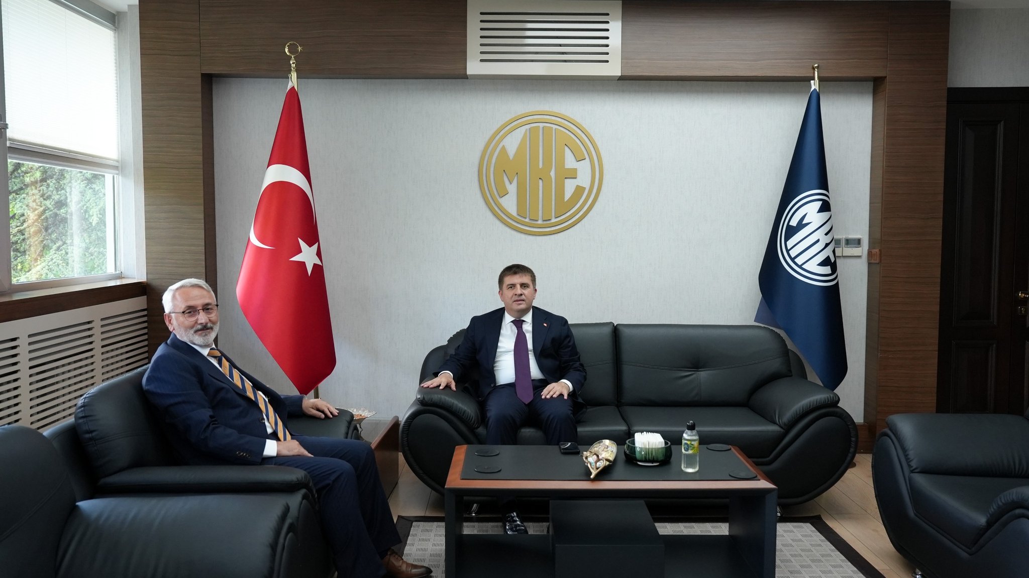 Vali Sarıibrahim’den MKE Genel Müdürü Keleş’e Ziyaret