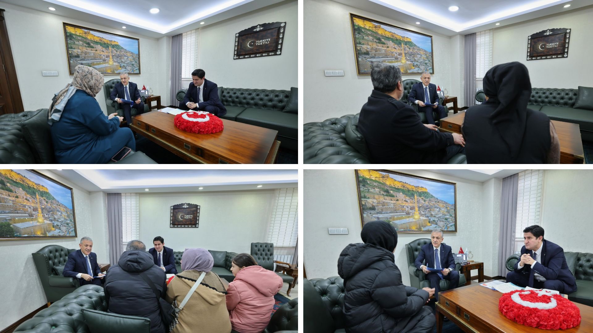 Vali Tuncay Akkoyun, Şehit Yakınları ve Gazileri Makamında Ağırladı