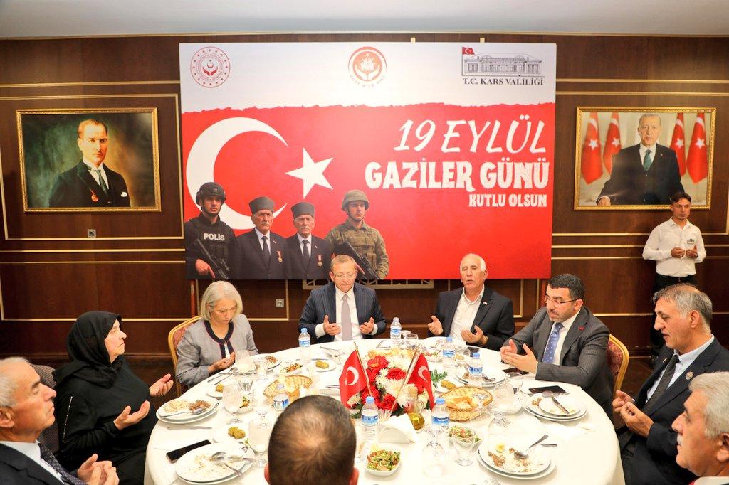 Vali Ziya Polat ve Milletvekili Adem Çalkın, Gaziler Günü’nde Şehit Aileleri ve Gazilerle Buluştu