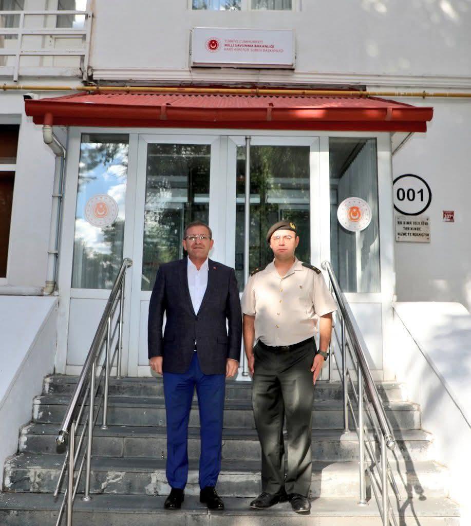 Vali Ziya Polat’tan Kars Askerlik Şubesi Başkanlığı’na Ziyaret