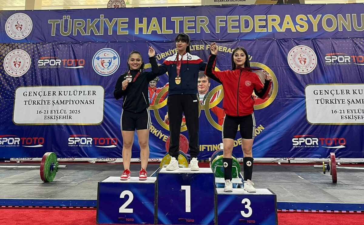 Yağmur Melek Şahin’den Halterde Büyük Başarı: Türkiye İkinciliği
