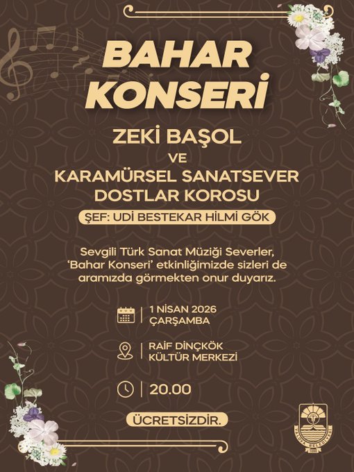 Yalova Belediyesi, Bahar Konseri İle Sanatseverleri Buluşturuyor