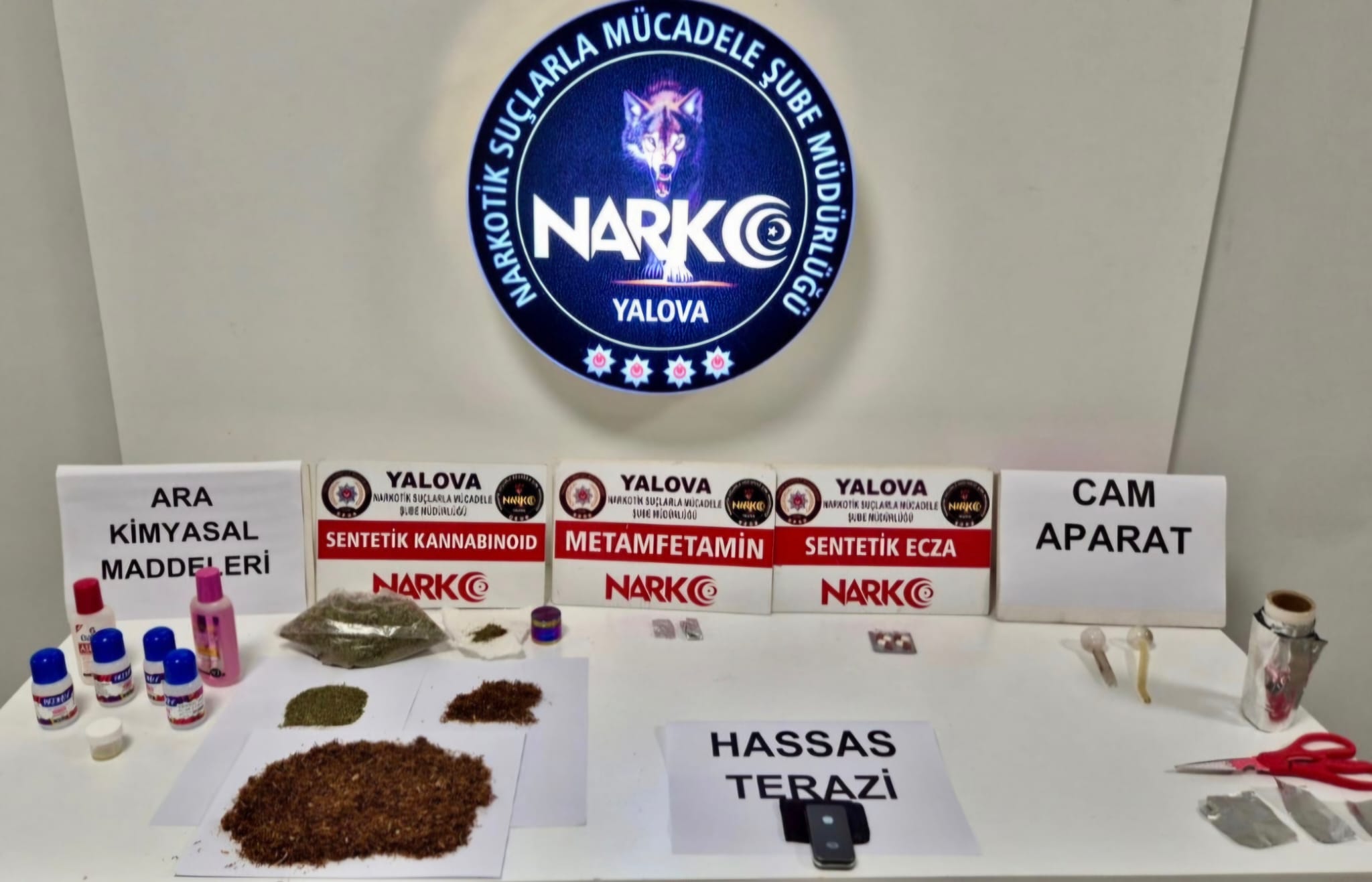 Yalova’da Uyuşturucu Operasyonu: 2 Tutuklama
