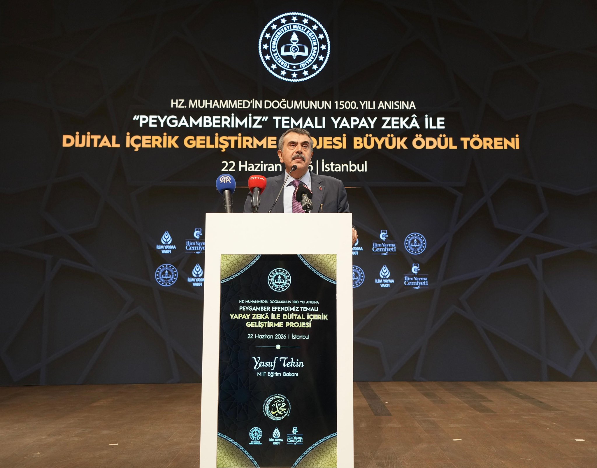 Yapay Zeka İle Dijital İçerik Geliştirme Projesi Ödül Töreni Gerçekleştirildi