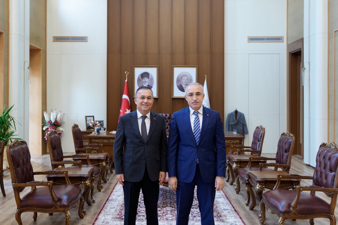 YÖK Üyesi Prof. Dr. Hüseyin Karaman’dan Gaziantep Valiliği’ne Ziyaret